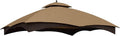 Replacement Canopy Top for 10x12 Gazebo, Beige, Pack of 2 X31450