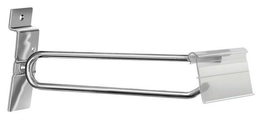 6 x 2 x 3 in. Scan Hook, Satin u0026 Silver A27633
