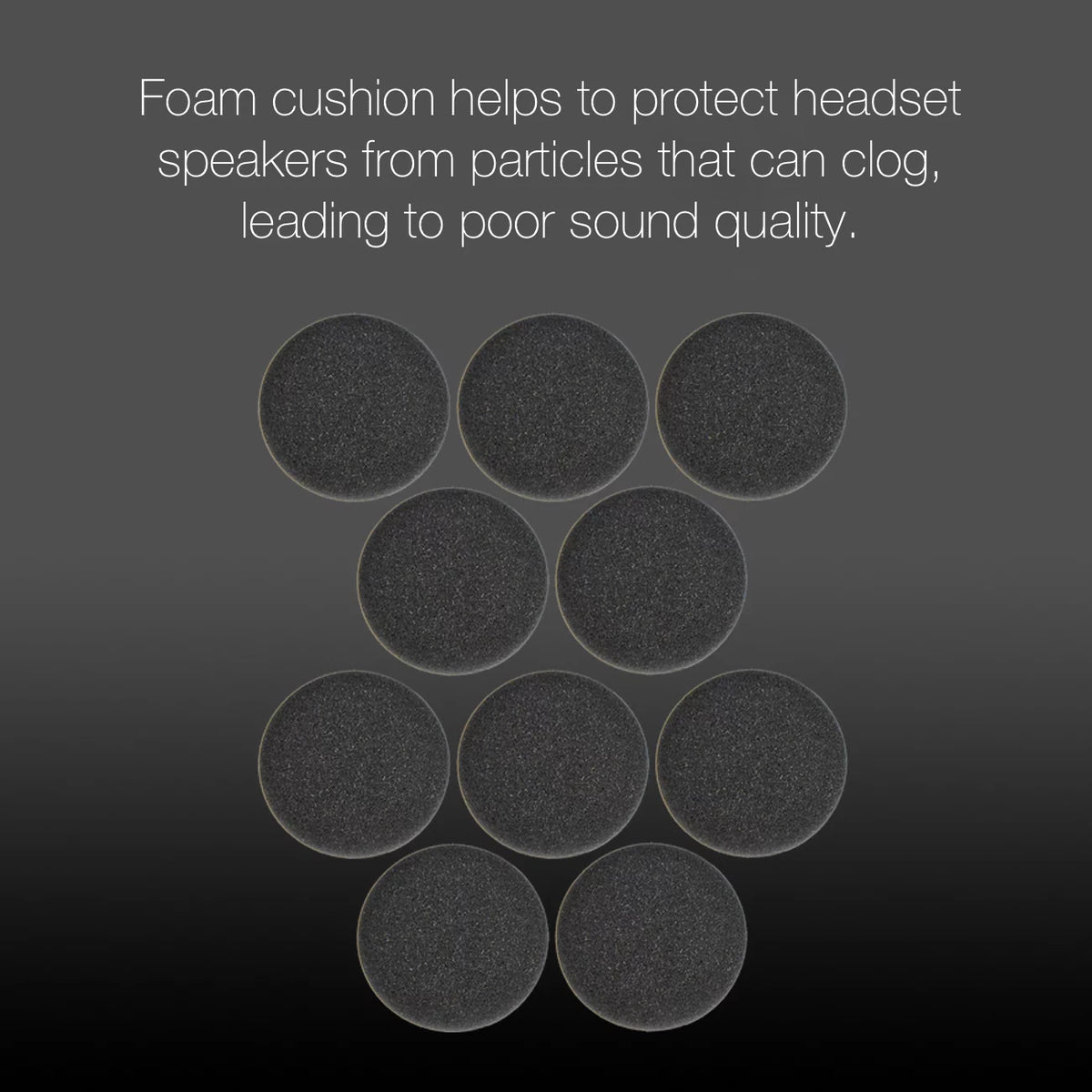 10pc Foam Cushion Replacement Kit O423706