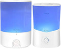 Large Essential Oils Diffusers 4000 ML and 3000 ML Set of 2 White N37949