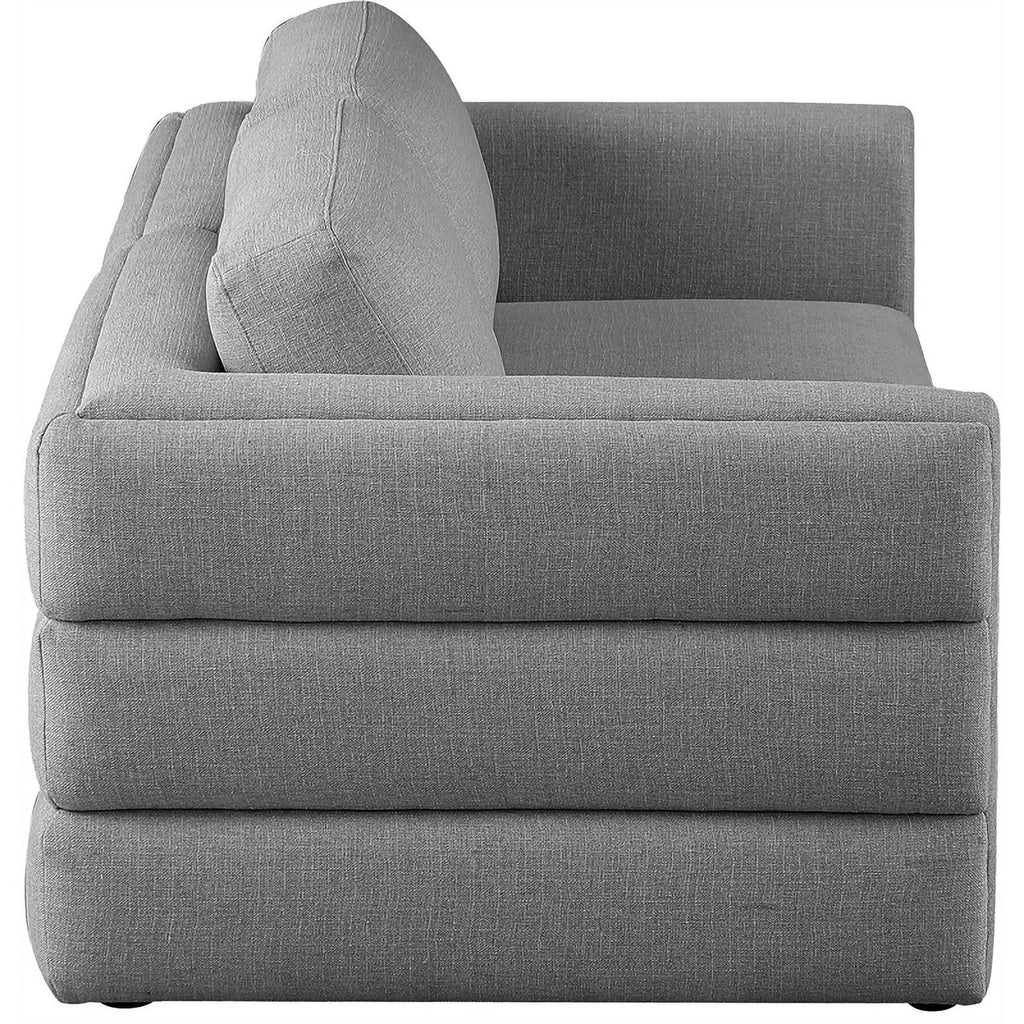 Grey Linen Modular Sofa J521