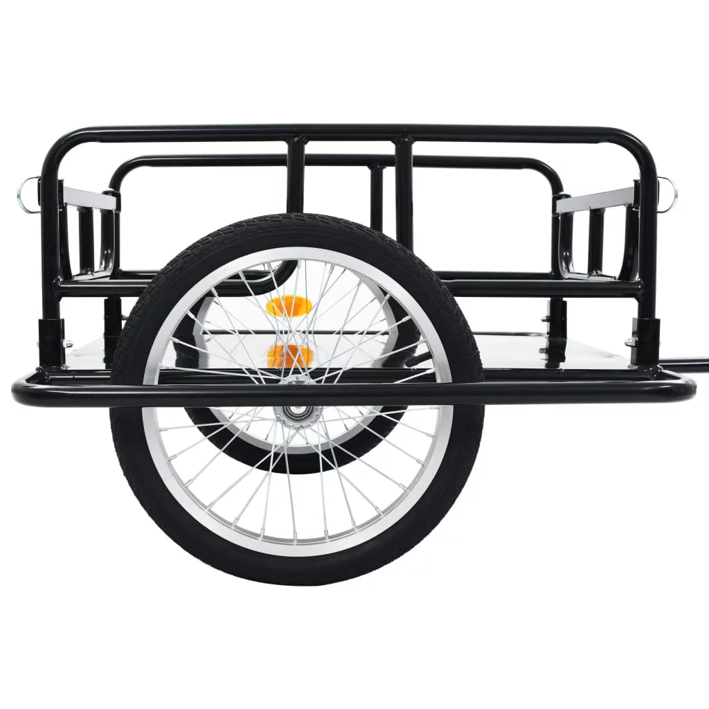 Bike Cargo Trailer Steel Black E655