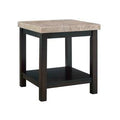 End Table with Marble Top M684