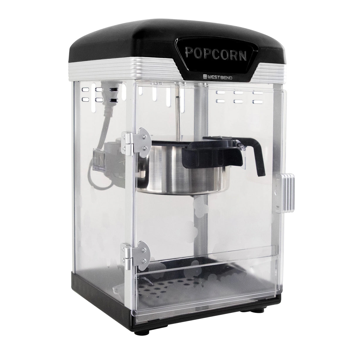 4 Qt. Popcorn Machine, Black Y73231