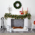 6' Prelit LED Artificial Christmas Garland Y2879