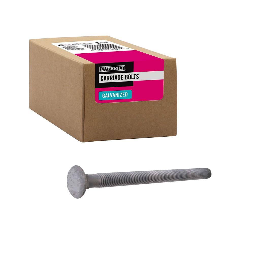 Galvanized Carriage Bolt 1/2 in.-13 x 7 in. 25-Pack P8263