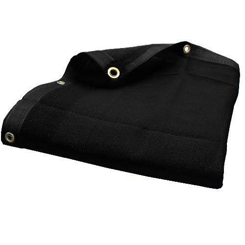 Black Heavy Duty Mesh Tarp Sun Shade X218595
