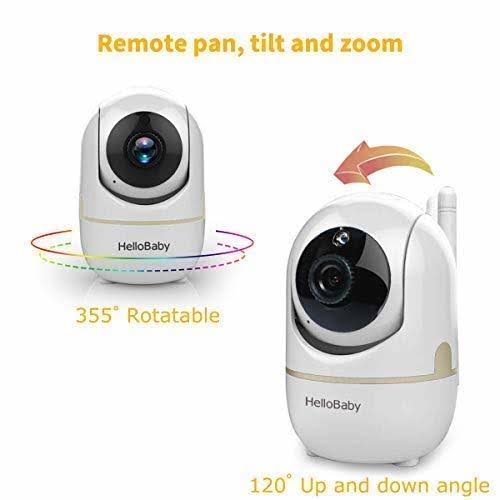 Baby Monitor with Remote Pan-Tilt-Zoom Camera and 3.2 LCD Screen, Infrared Night Vision Z4829