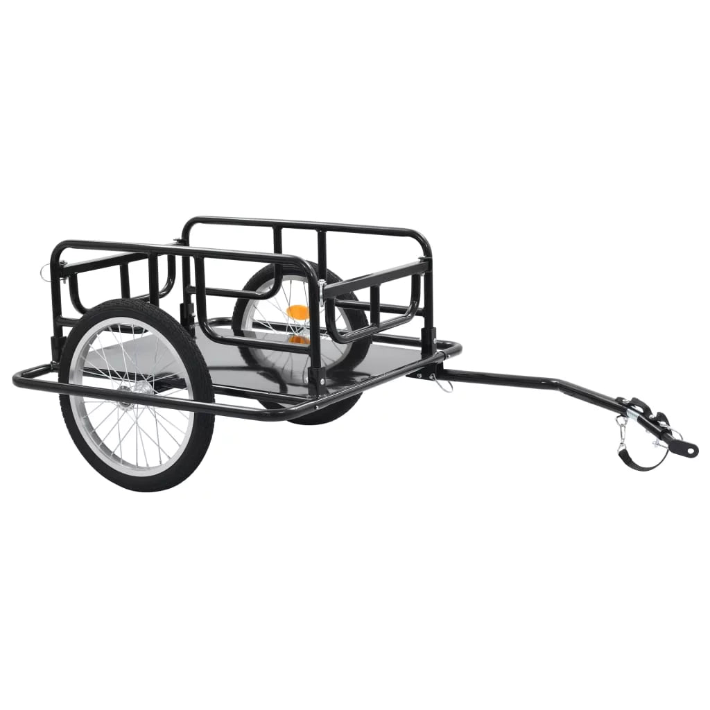 Bike Cargo Trailer Steel Black E655