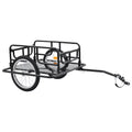 Bike Cargo Trailer Steel Black E655