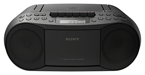 Black CD and Tape Boombox with Radio Y5599