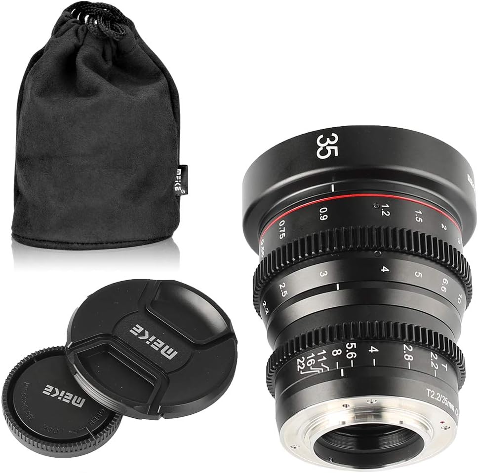 35mm T2.2 Manual Focus Wide-Angle Cinema Lens F263