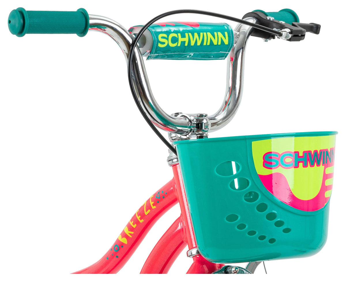 Teal 12 Kids Bike with Basket C480457