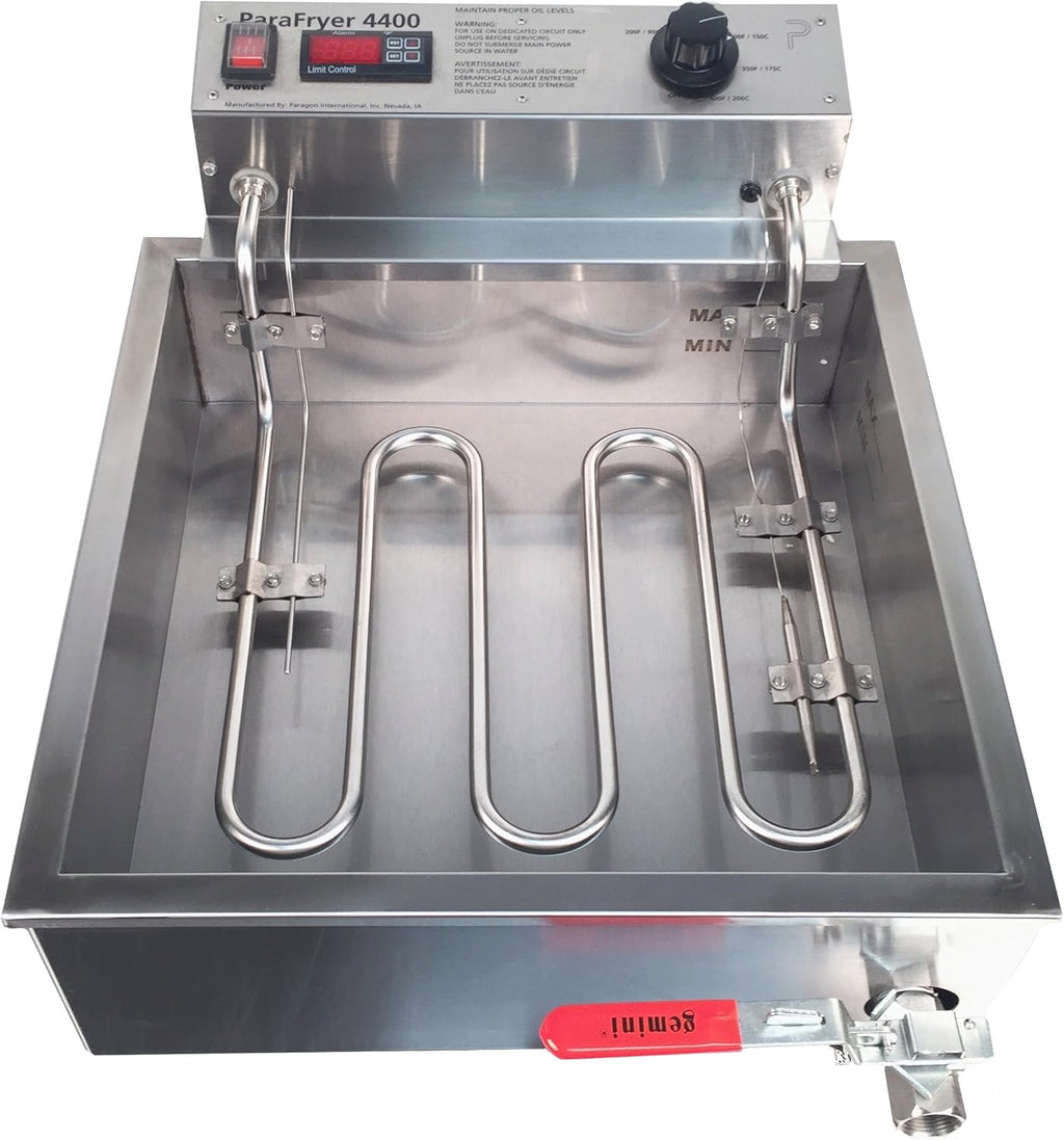 Funnel Cake Fryer Machine, 25 Pound Oil Capacity, 4400 Watts Electric 220 Volt W445