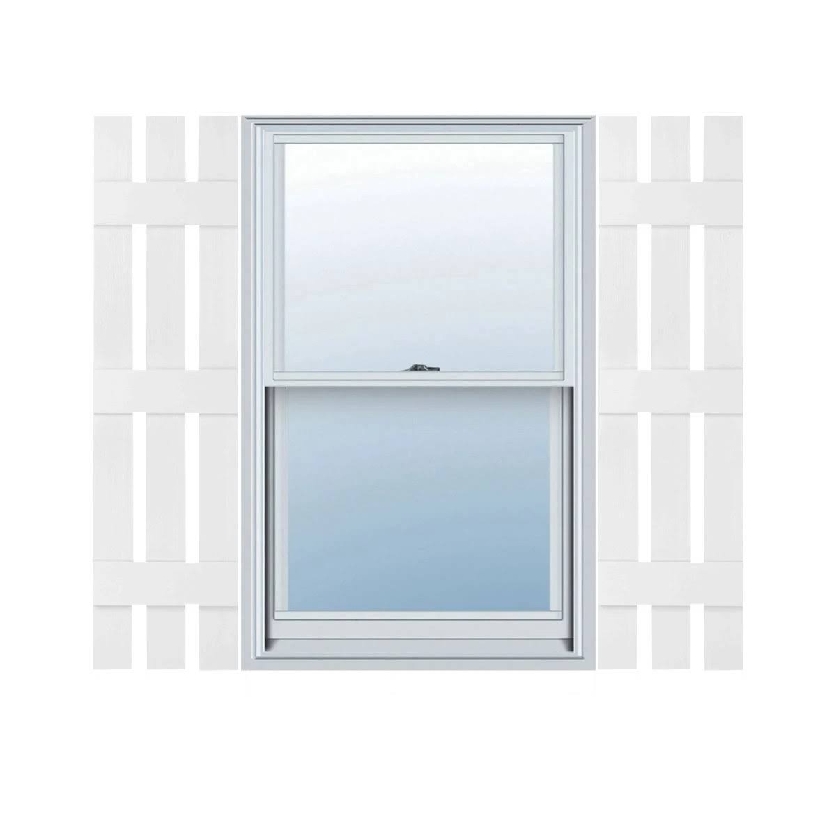 Vinyl Board-n-Batten Shutters L454