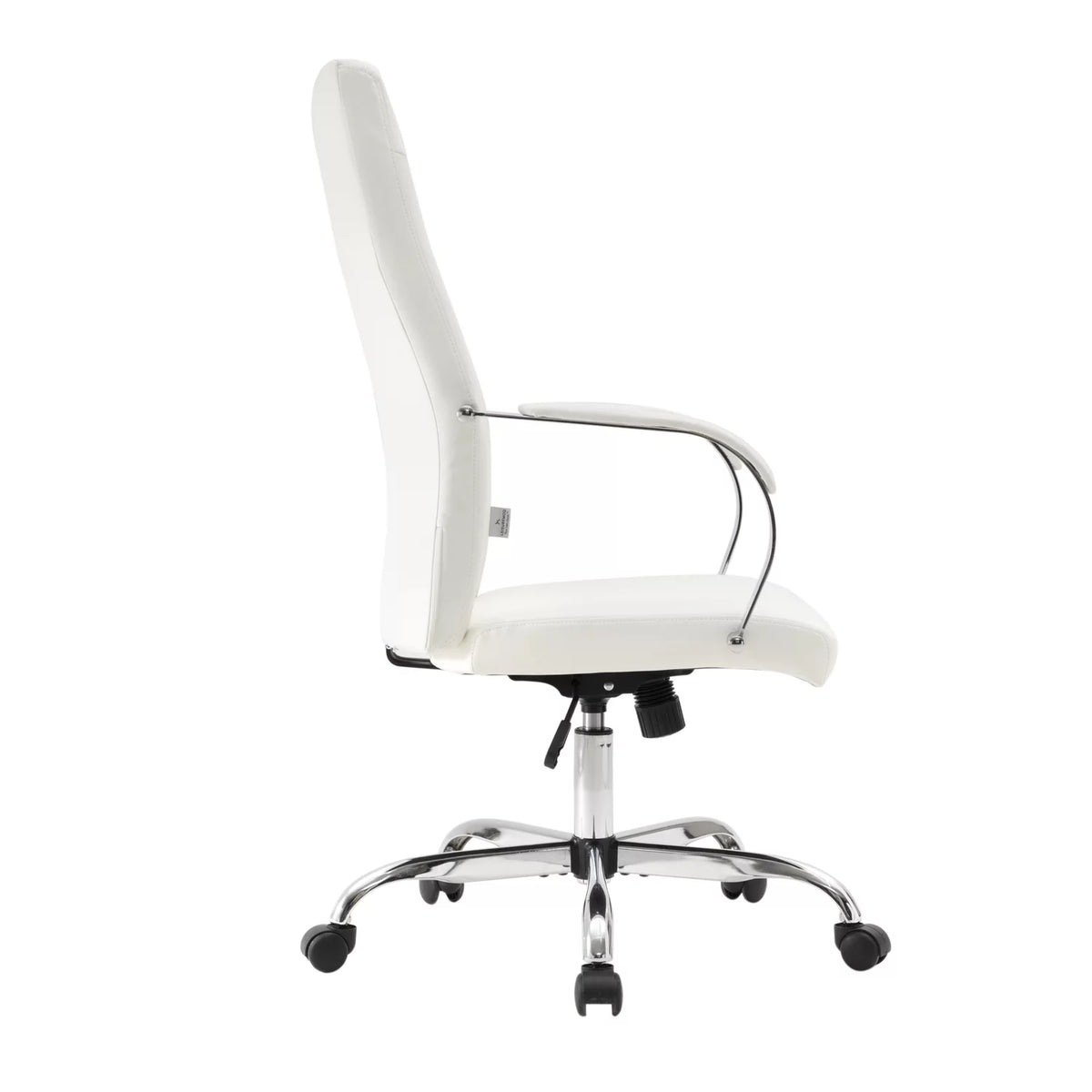 Adjustable Height Leather High-Back Office Chair with Tilt & 360 Degree Swivel T77178