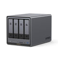 4-Bay Desktop NAS, 8GB DDR5 RAM, 128G SSD, Network Attached Storage (Diskless) Y254