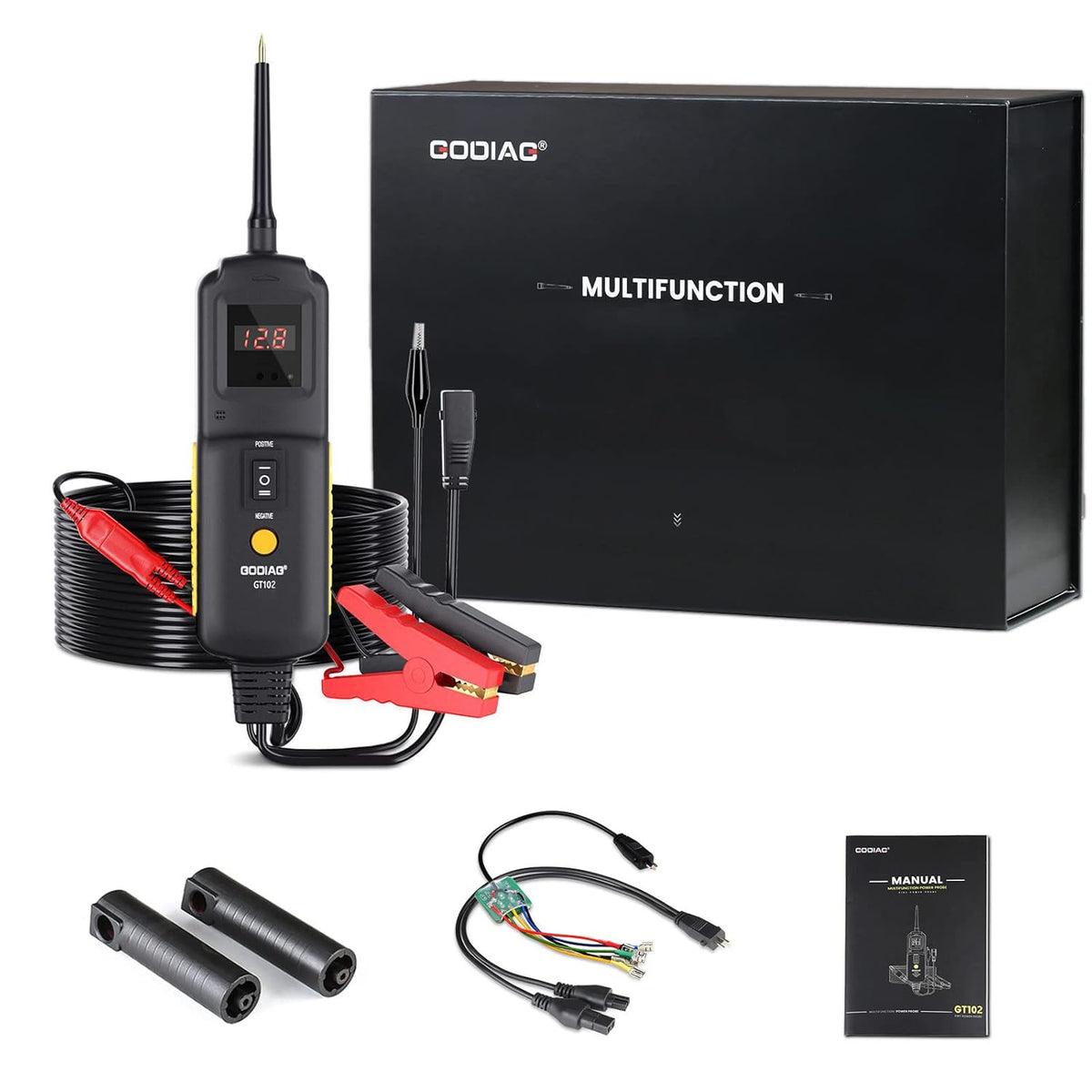 Circuit Analyzers Kit Automotive Circuit Tester with 20ft Extension Cable O387542