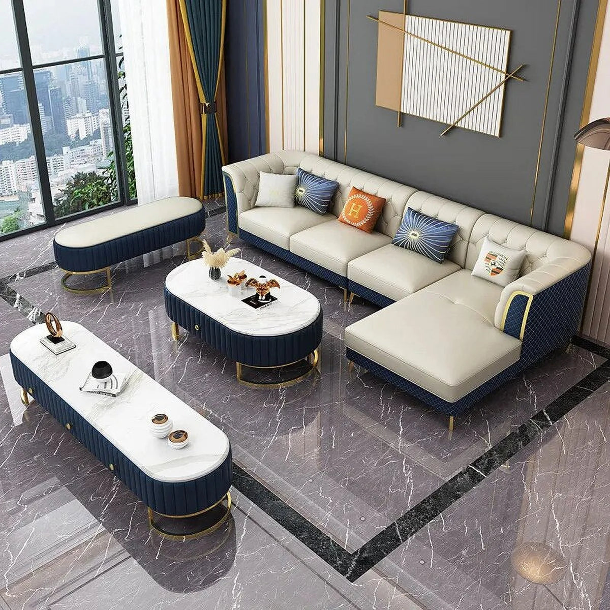 U-shaped Sofa Set E895