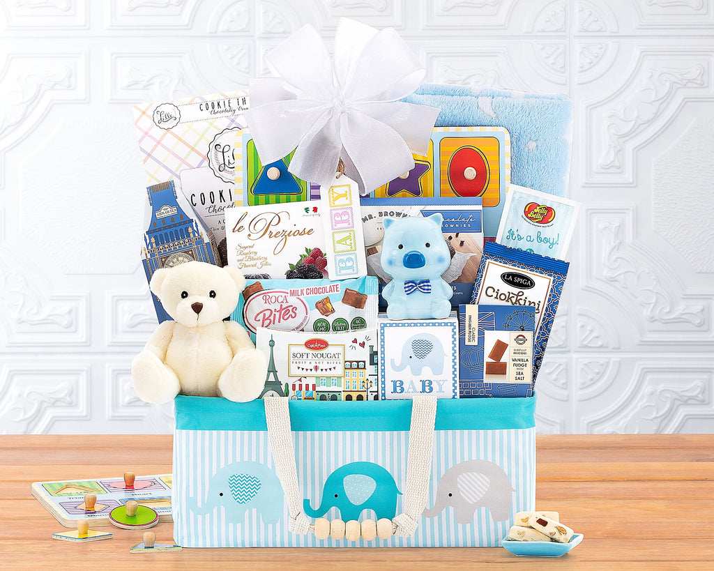 Blue Gift Basket T778