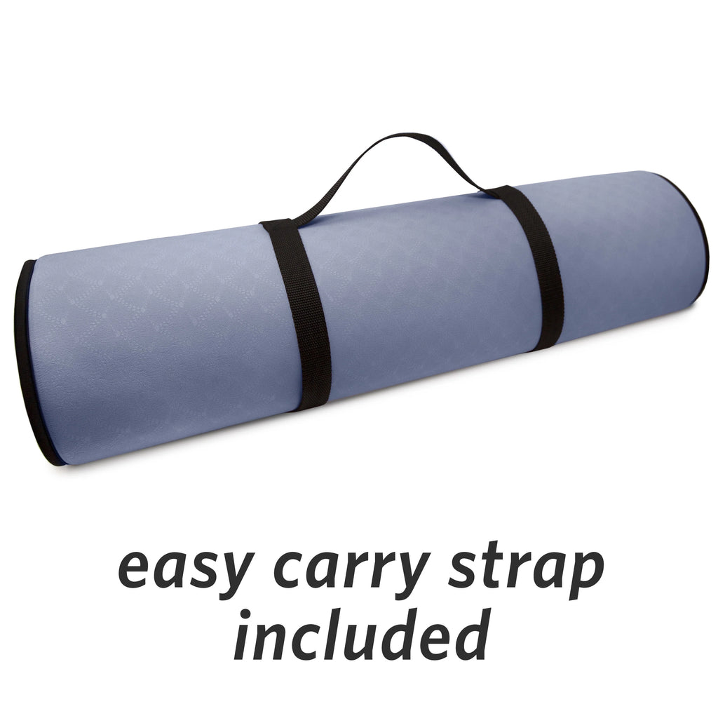 Black Yoga Fitness Mat T920797