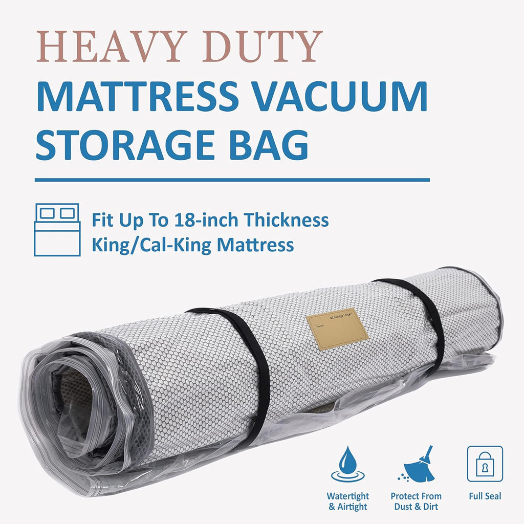 Mattress Vacuum Sealable Bag with Straps W445265
