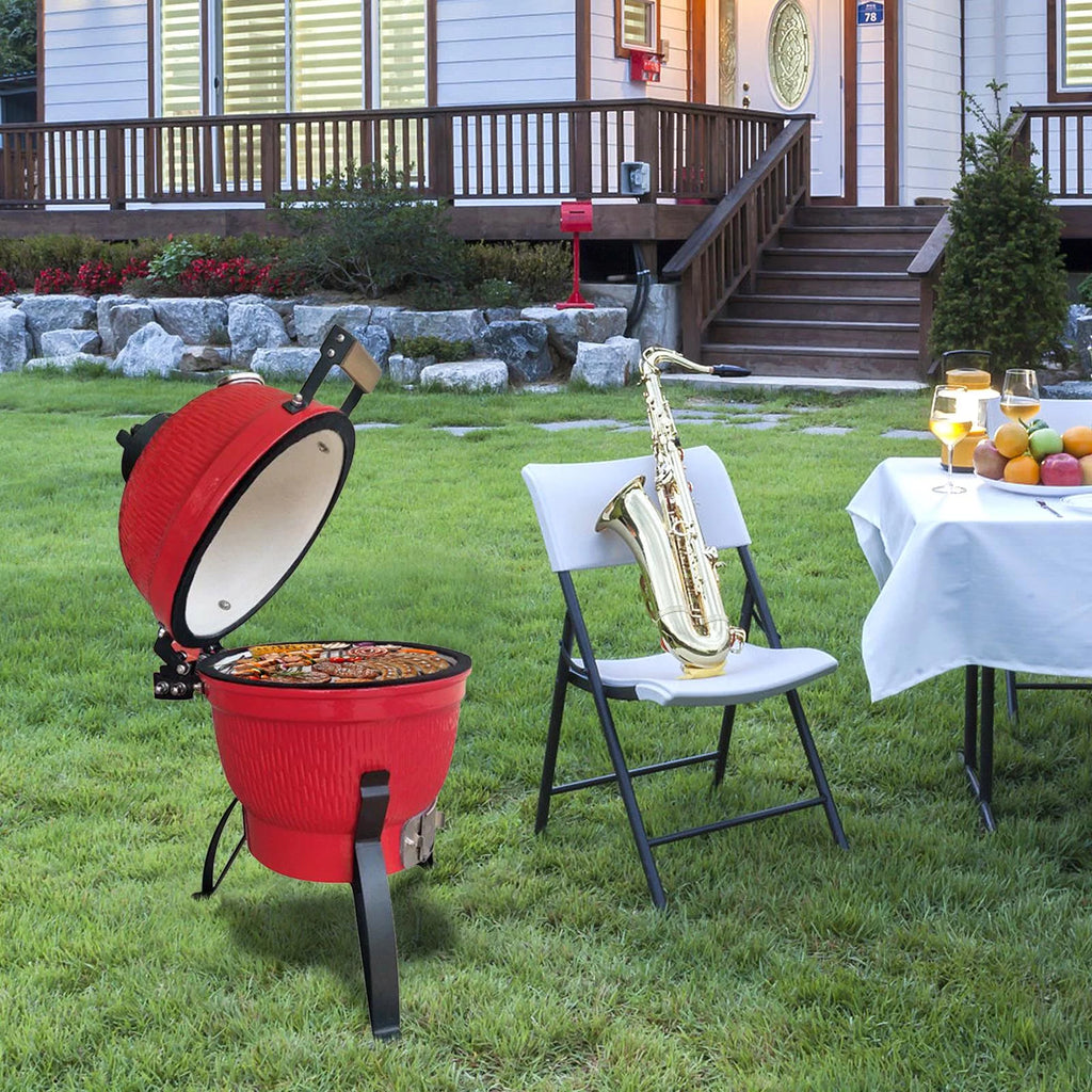 Charcoal Kamado Grill Ceramic Outdoor BBQ Grill K593