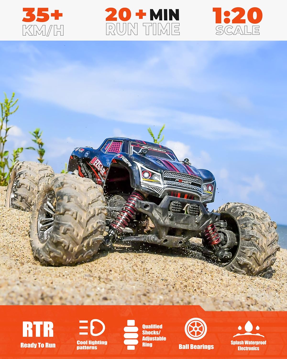 Remote Control Off Road RC Monster Car N9118