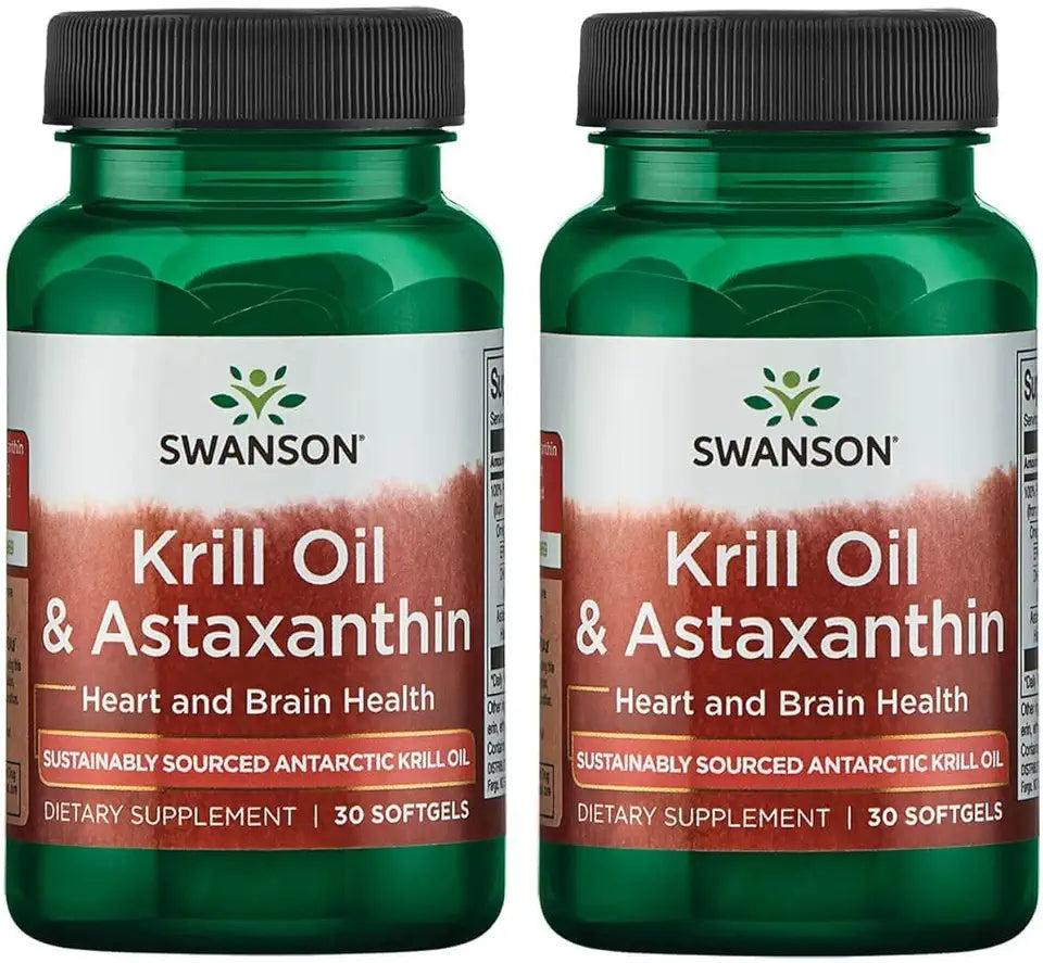 Krill Oil & Astaxanthin 30 Sgels 2 Pack D1753