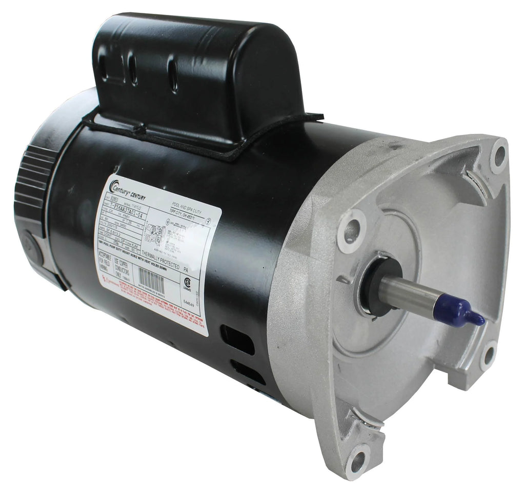 1HP 115/230V Square Flange Pool Motor Y1664