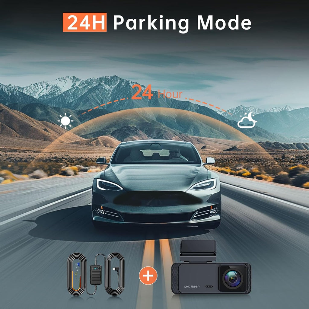 1296P Front Dash Cam with Night Vision P25630