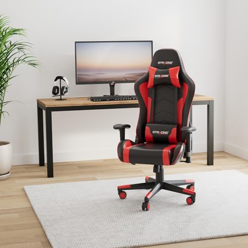 Black Ergonomic Gaming Chair with Speakers M9315