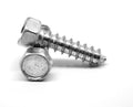 #6-20 x 1/4 Sheet Metal Screw Hex Head Zinc Plated K1437
