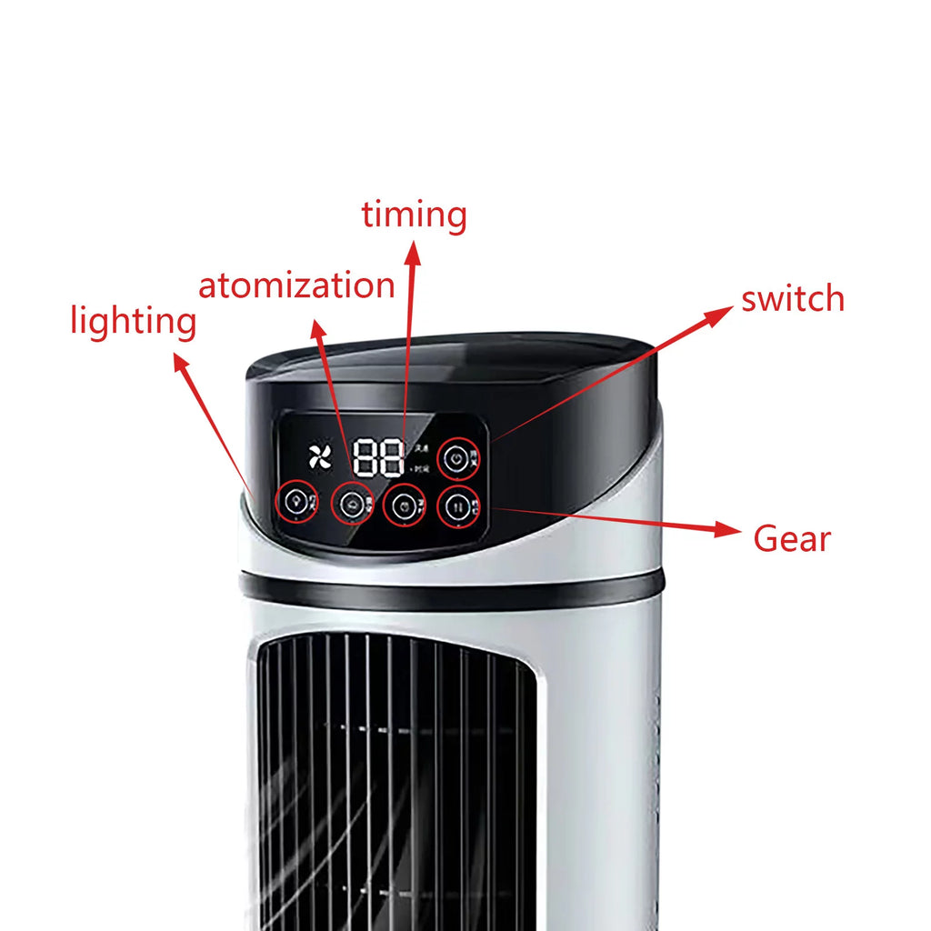 Electric Fan USB Multi-function Timing Air Cooler L310