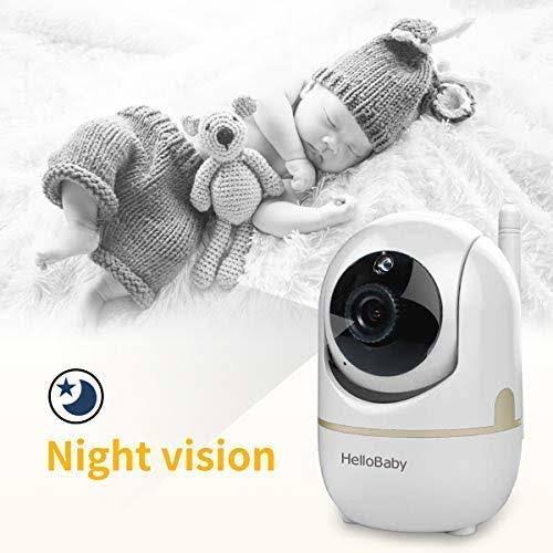 Baby Monitor with Remote Pan-Tilt-Zoom Camera and 3.2 LCD Screen, Infrared Night Vision Z4829