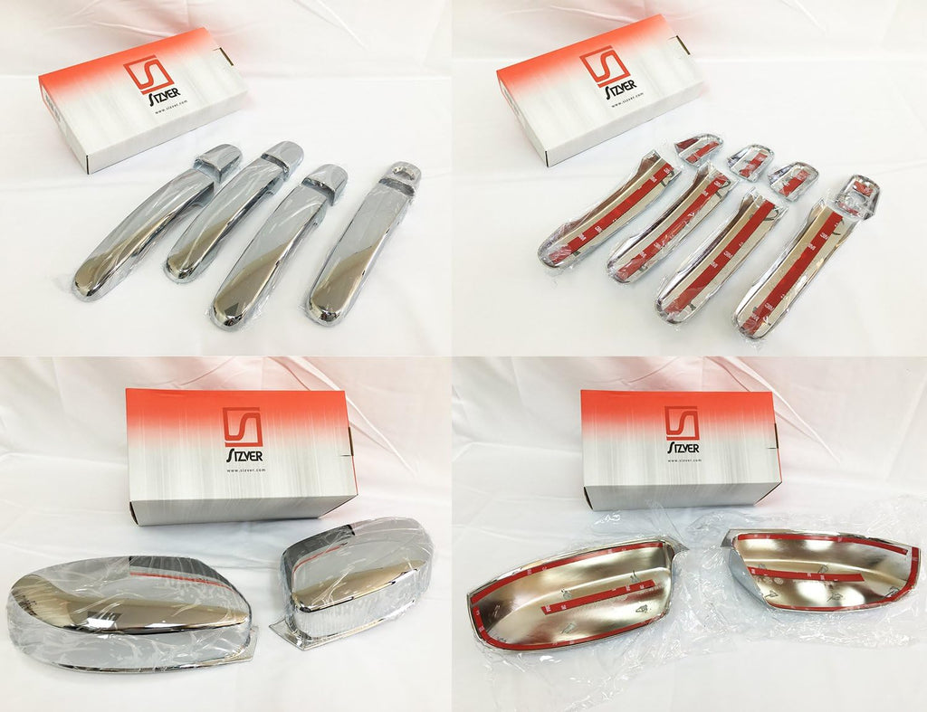 Chrome Tailgate Covers with Camera Hole R1471