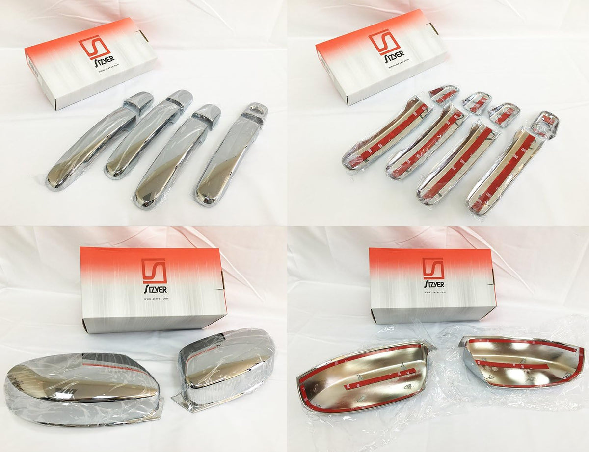 Chrome Tailgate Covers with Camera Hole R1471