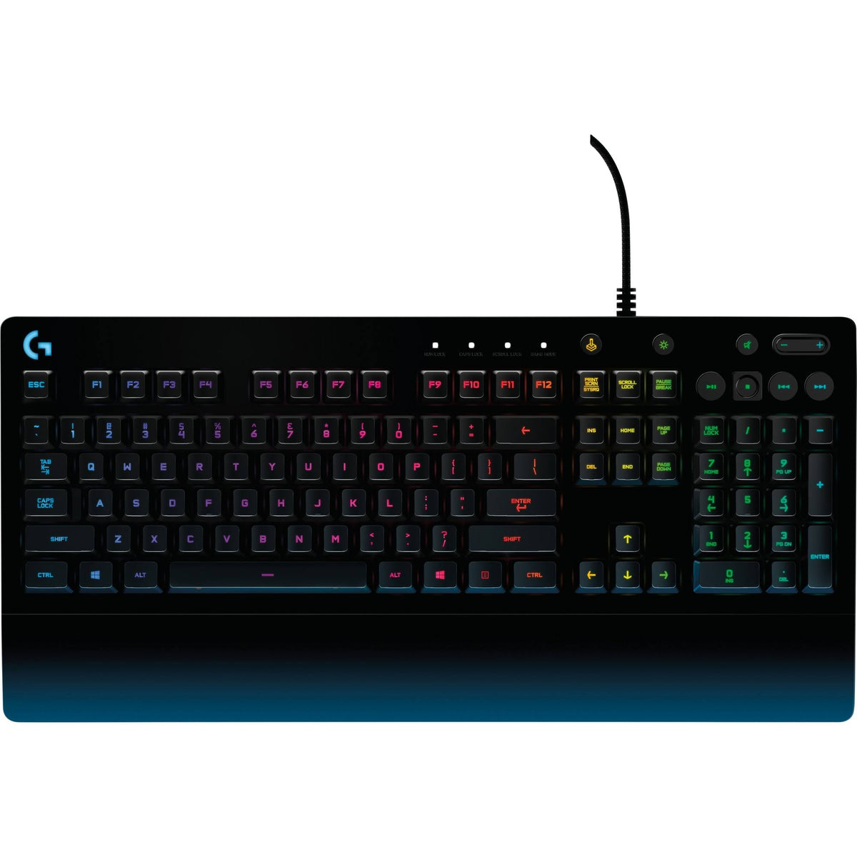 Black RGB Gaming Keyboard X574635