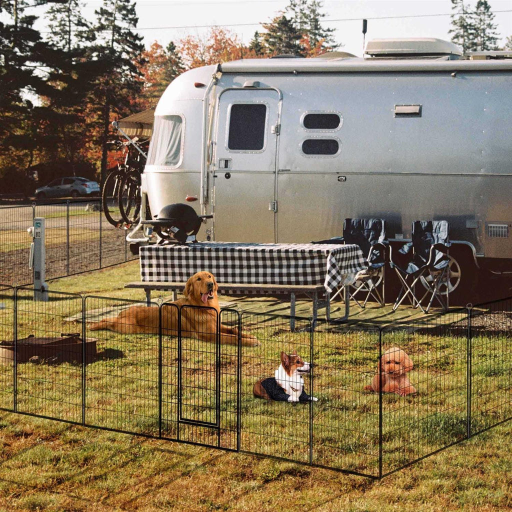 Extra Large Pet Playpen Dog Exercise Fence Panel H4284