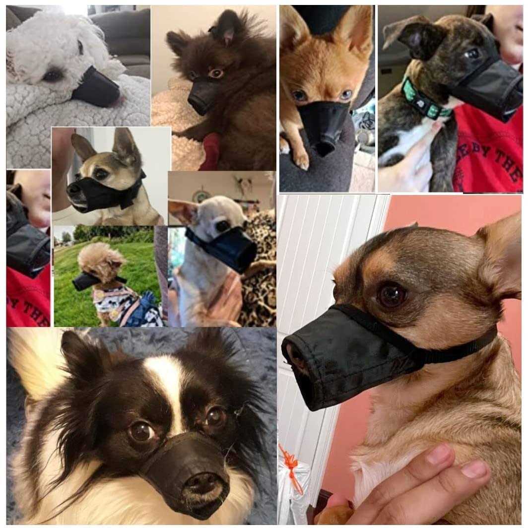 Soft Air Mesh Dog Muzzle XS Adjustable U8085