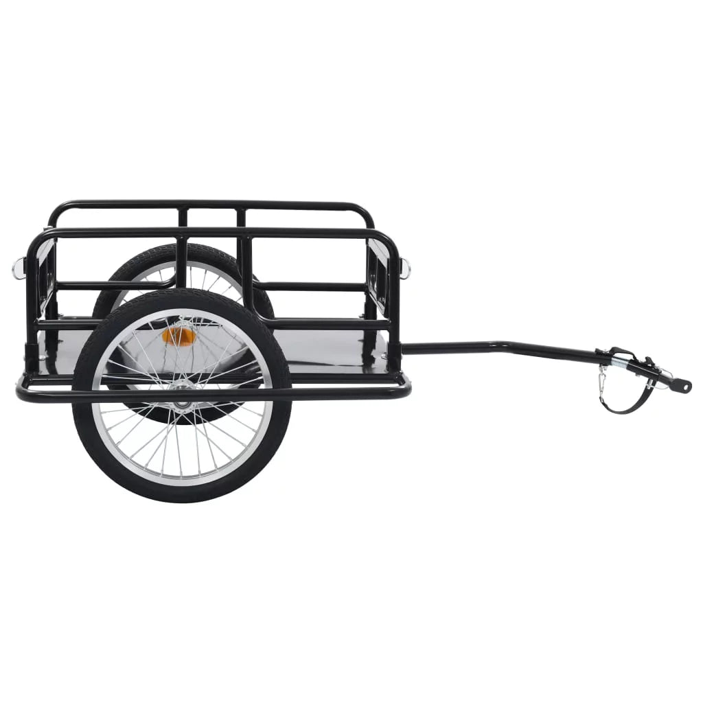 Bike Cargo Trailer Steel Black E655