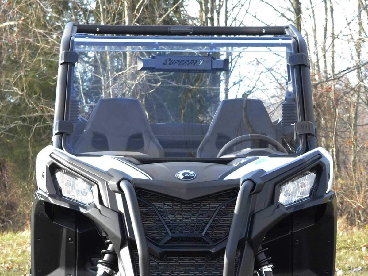 Heavy-Duty Full Windshield, 1/4 Thick Clear Polycarbonate Z5532