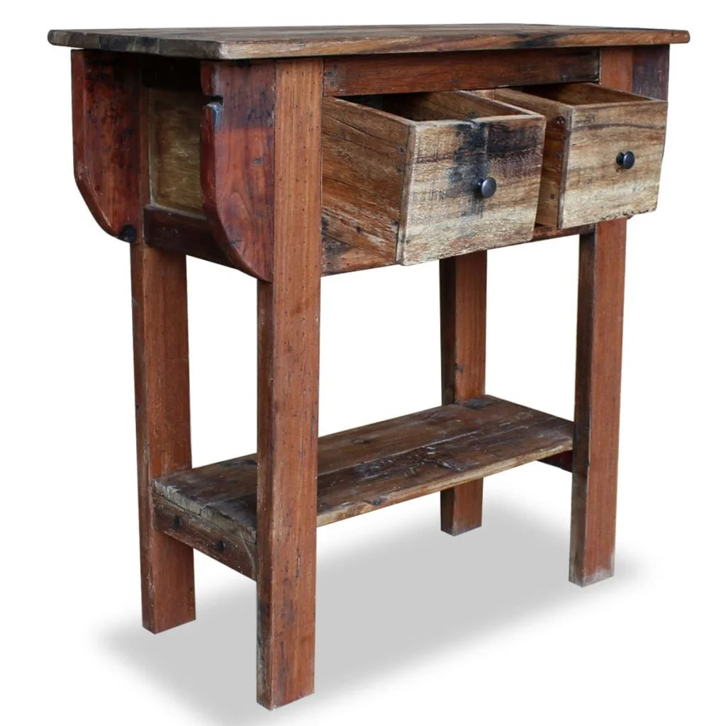 Solid Reclaimed Wood Console Table I10321