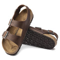 Milano Natural Leather Ankle Strap Sandals W170
