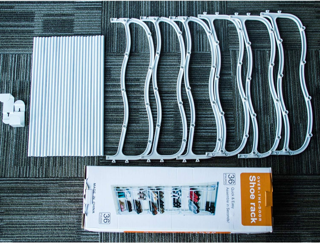 36 Pair Hanging Shoe Organizer with Hooks I1149