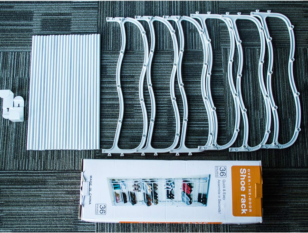 36 Pair Hanging Shoe Organizer with Hooks I1149