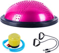 Half Ball Balance Trainer with 2 Resistance Bands Q970687