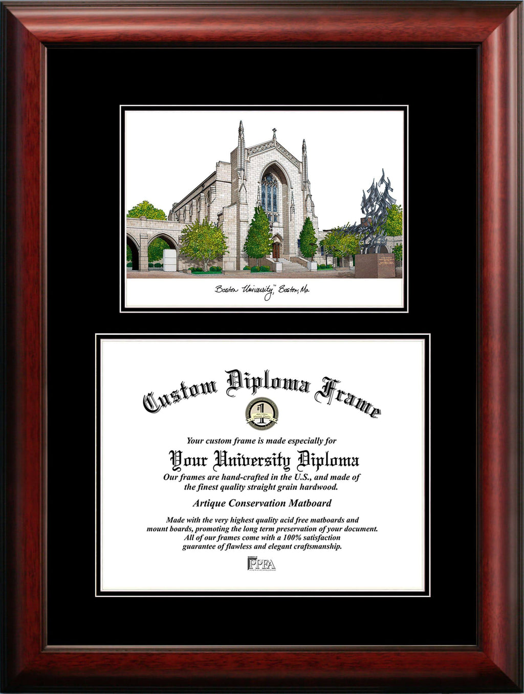 Boston University Diploma Frame K121063