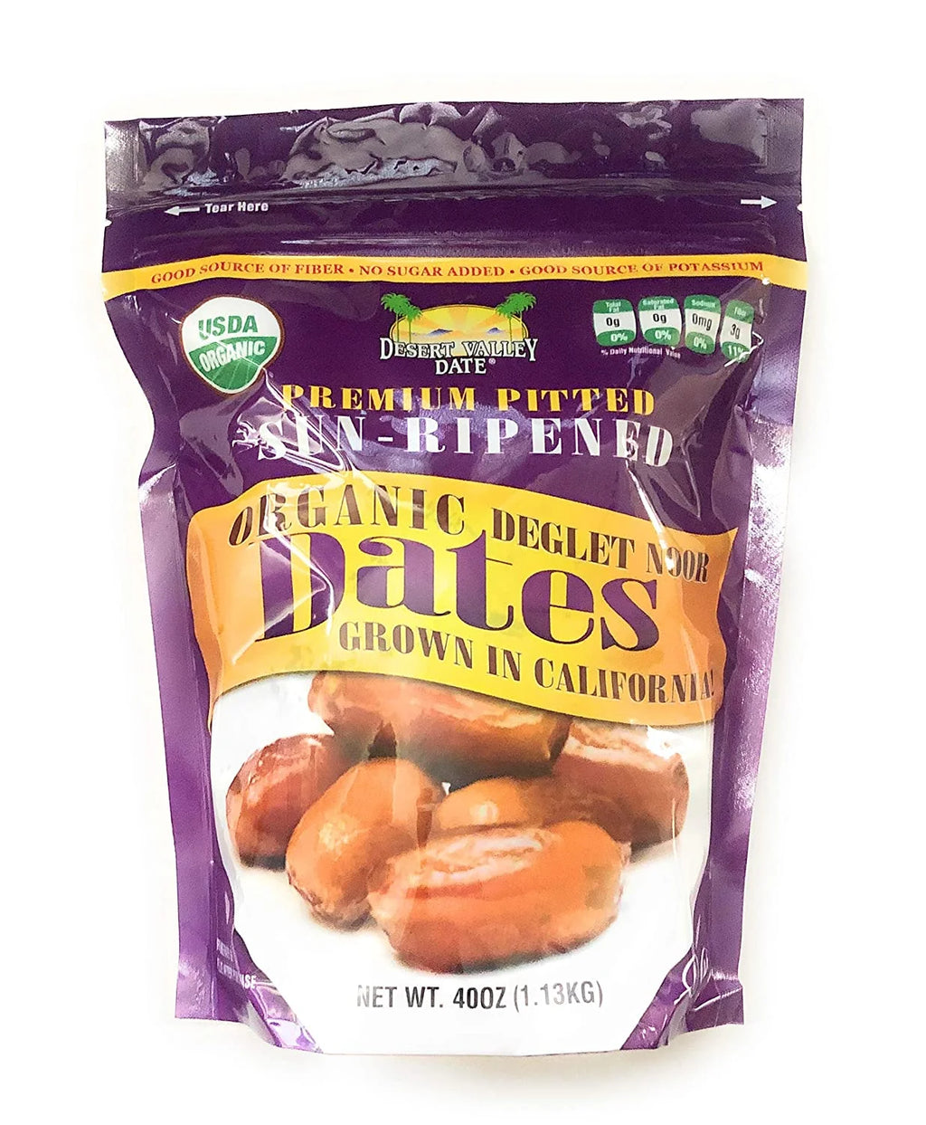Organic Deglet Noor Pitted Dates S468