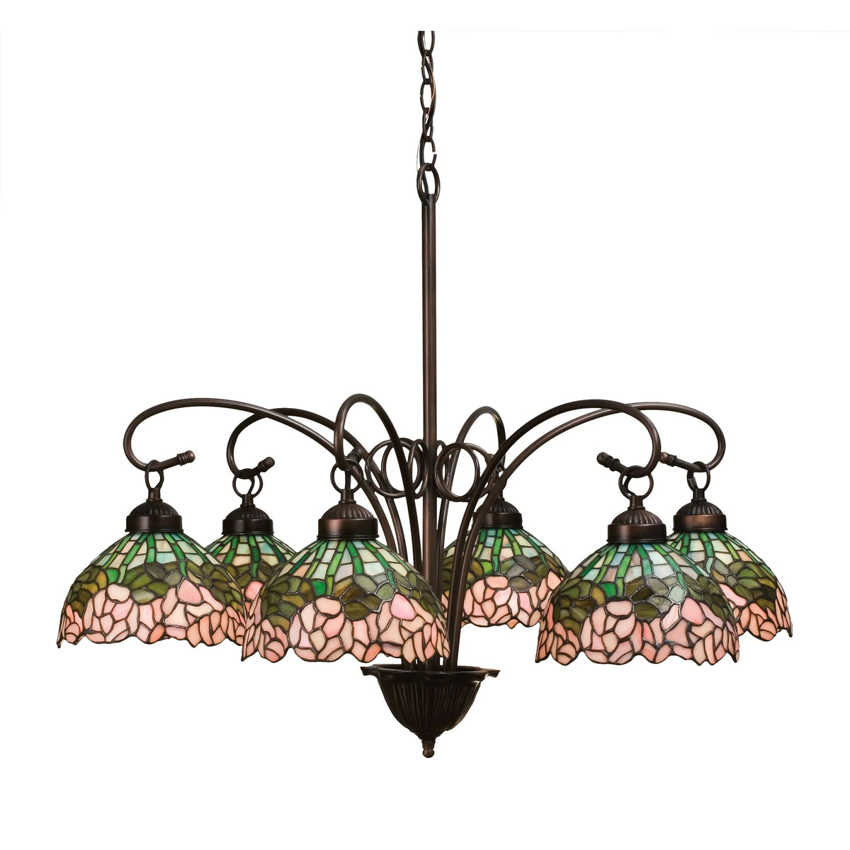 6 Lt Chandelier B672